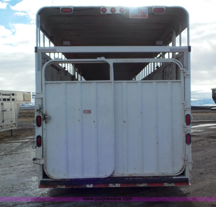 image for item J8369 2015 Bourbon GL48 livestock trailer