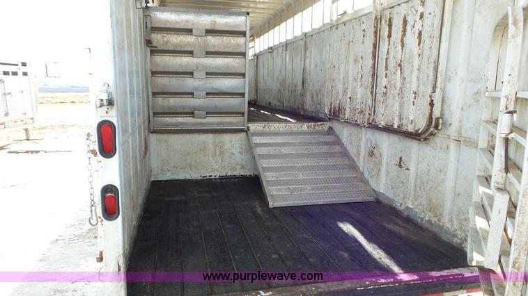 image for item J8369 2015 Bourbon GL48 livestock trailer