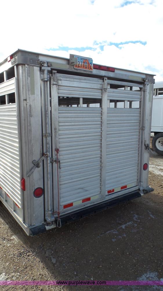 image for item J8370 2005 Barrett livestock trailer