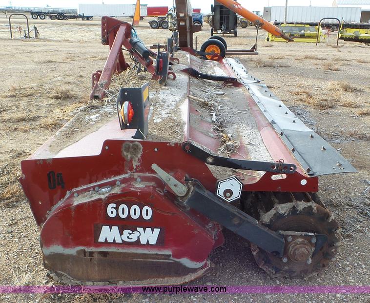 image for item K8307 M&W 6000 rotary cultivator