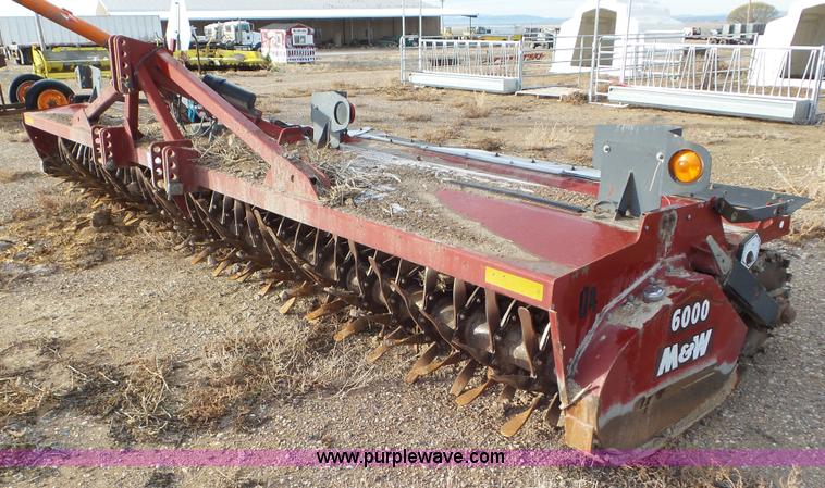 image for item K8307 M&W 6000 rotary cultivator
