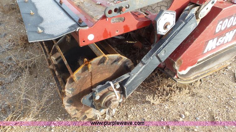 image for item K8307 M&W 6000 rotary cultivator