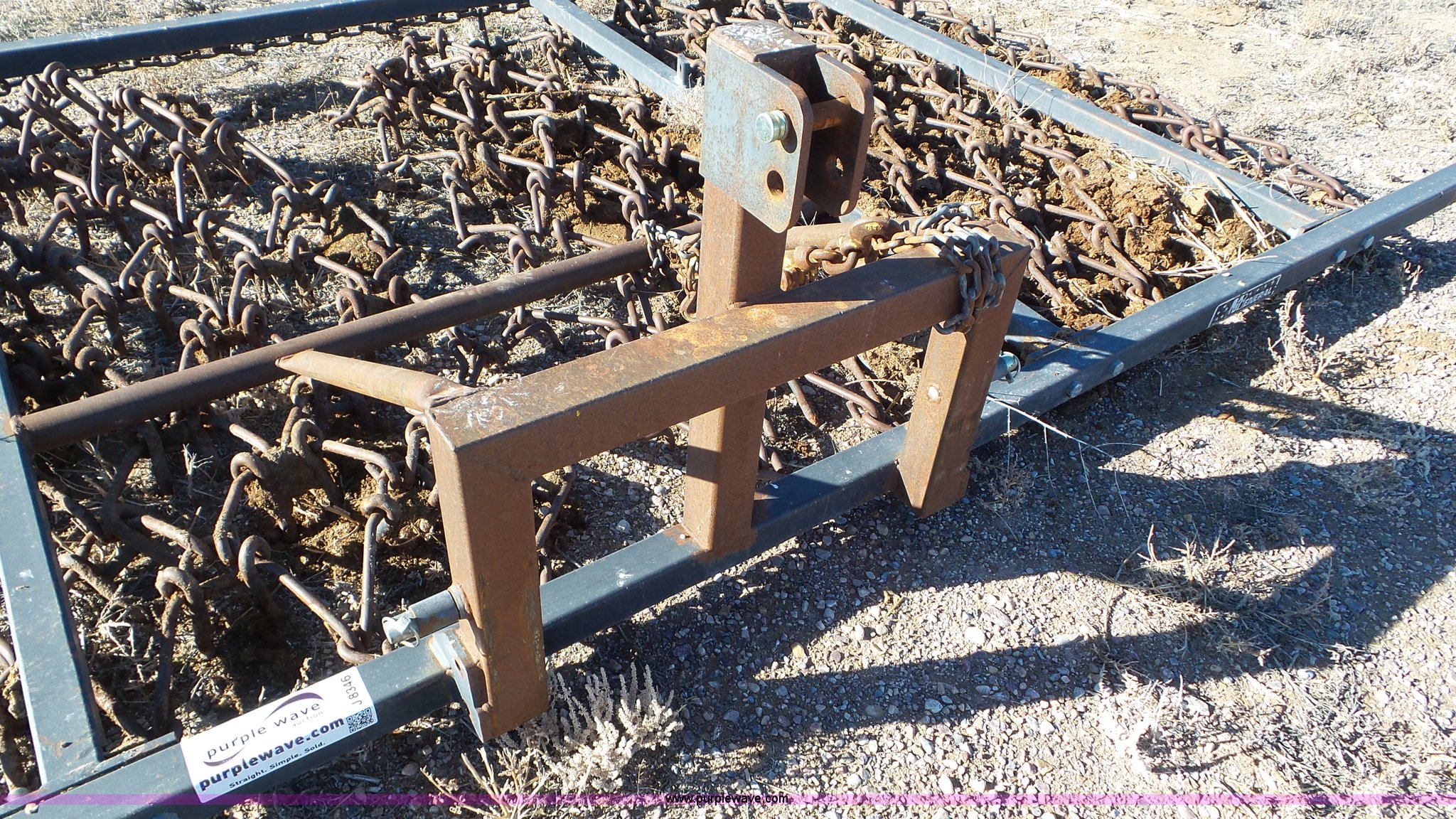 General drag rake harrow in Delta, UT Item J8346 sold Purple Wave