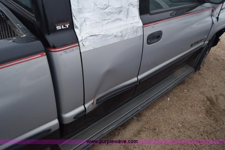 image for item L1072 1998 Dodge Ram 1500 Quad Cab pickup truck