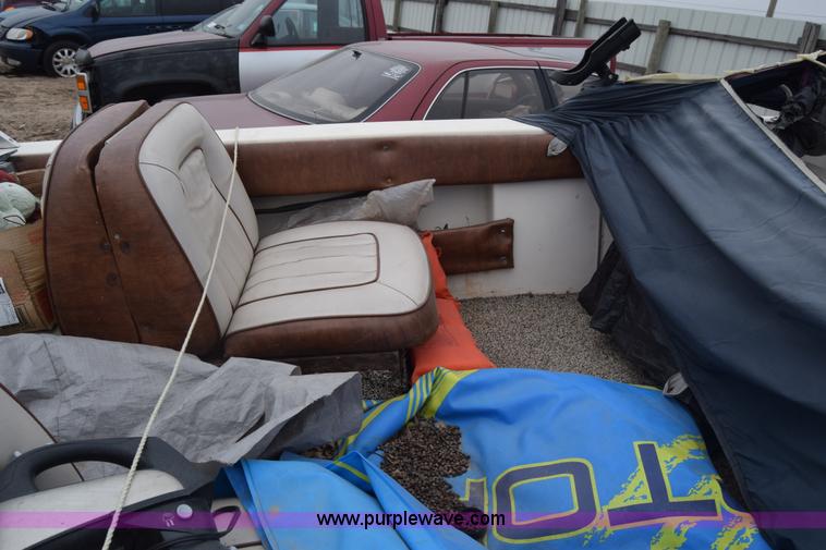 image for item L1073 1975 Ozark boat