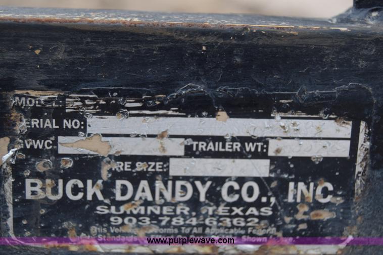 image for item L1082 1998 Buck Dandy utility trailer