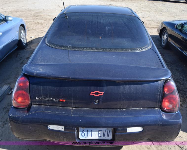 image for item L1180 2001 Chevrolet Monte Carlo SS