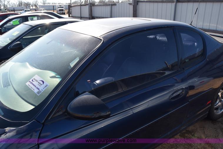image for item L1180 2001 Chevrolet Monte Carlo SS