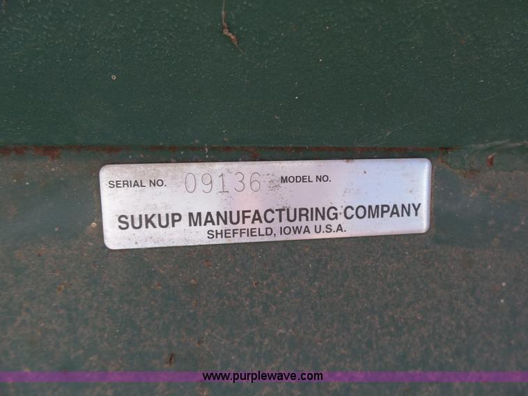 image for item BL9736 Sukup drive over grain unloader