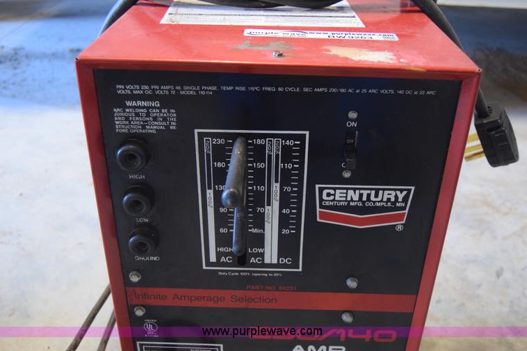 image for item BW9263 Century 110-14 AC/DC welder