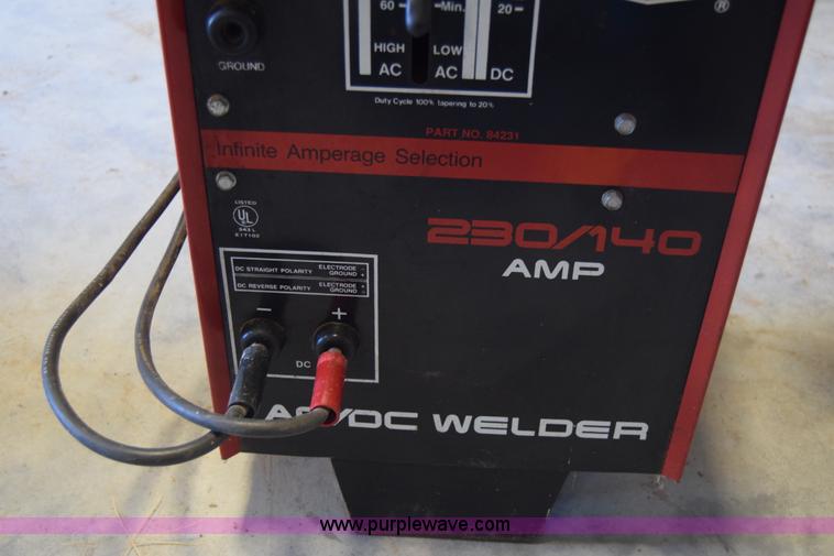 image for item BW9263 Century 110-14 AC/DC welder