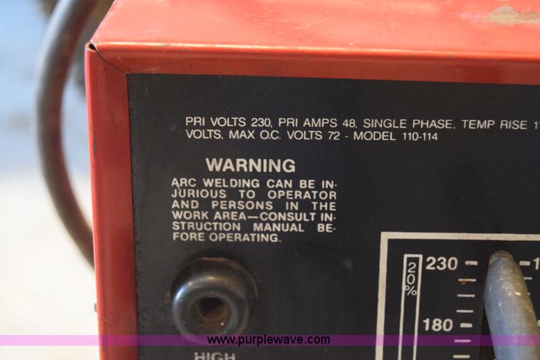 image for item BW9263 Century 110-14 AC/DC welder