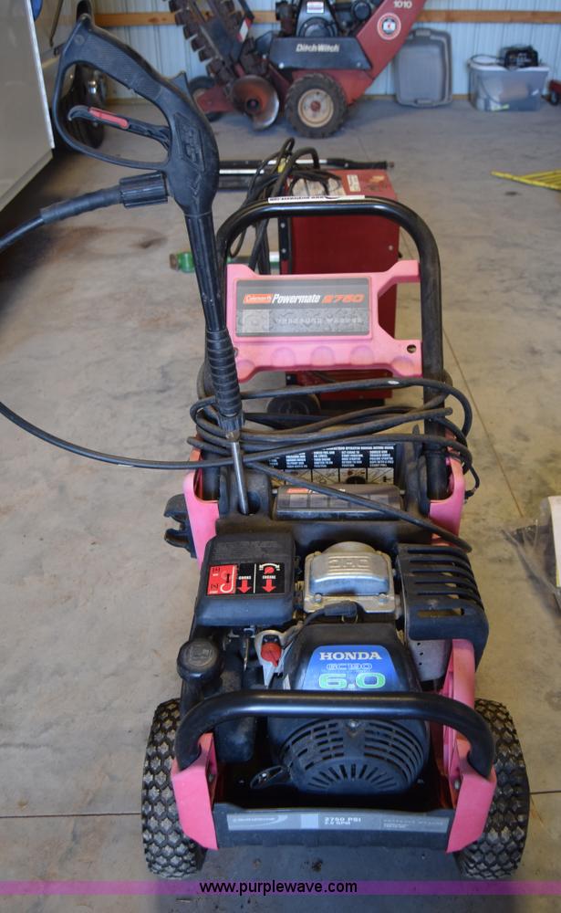 image for item BW9264 Coleman Powermate 2750 pressure washer