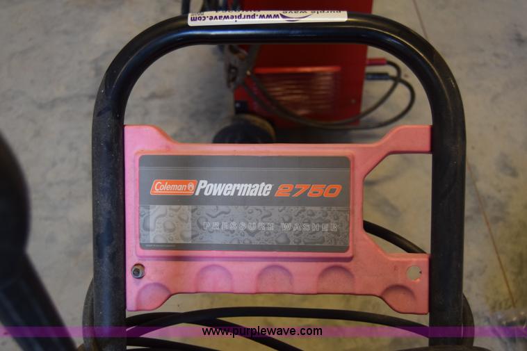 image for item BW9264 Coleman Powermate 2750 pressure washer