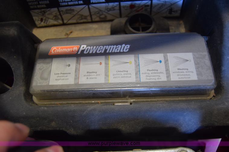 image for item BW9264 Coleman Powermate 2750 pressure washer