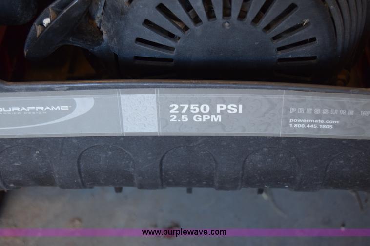 image for item BW9264 Coleman Powermate 2750 pressure washer