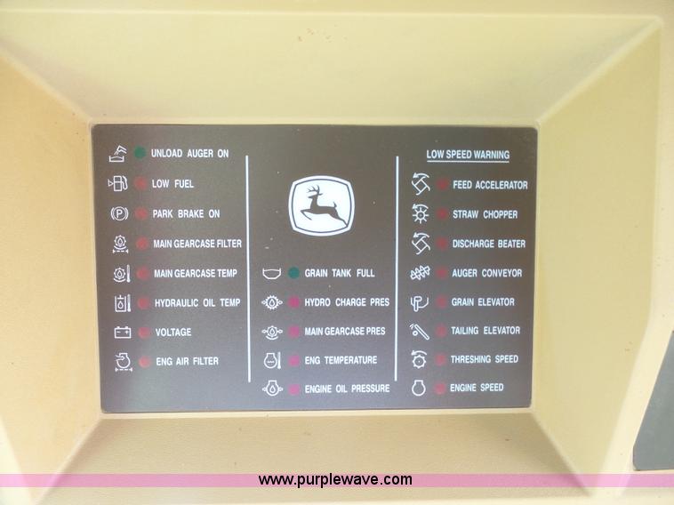 image for item J7319 2003 John Deere 9750 STS combine