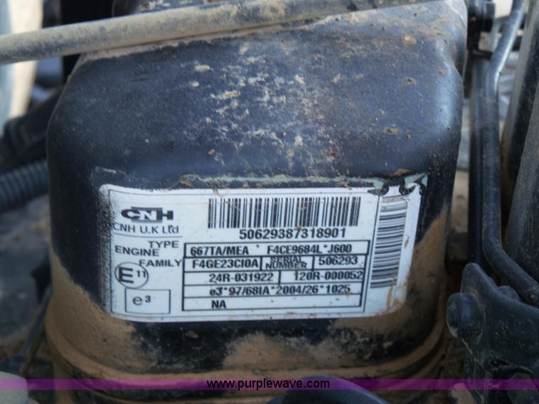 image for item K1261 2008 New Holland T6030 tractor