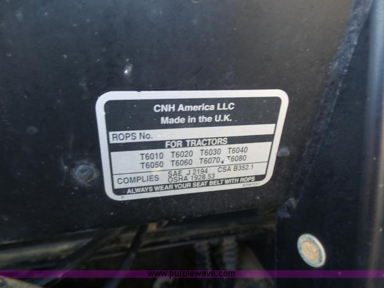 image for item K1261 2008 New Holland T6030 tractor