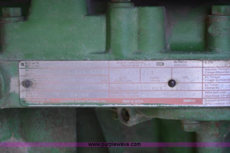 image for item K5401 1989 John Deere 8960 4WD tractor