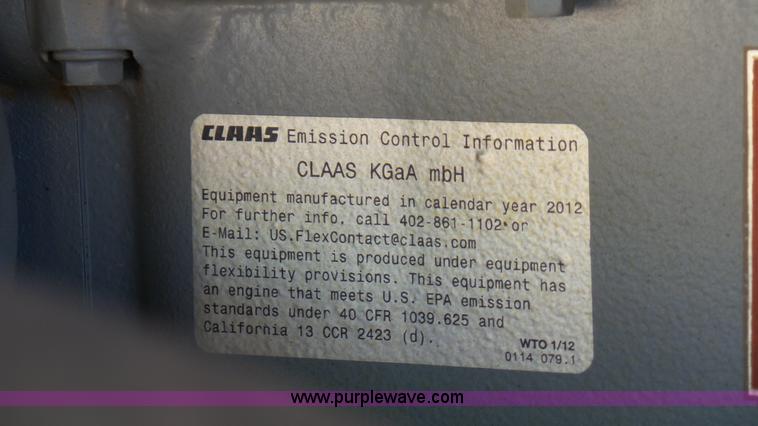 image for item K5763 2013 Claas 980 forage harvester