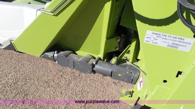 image for item K5764 2013 Claas Orbis 750 forage head