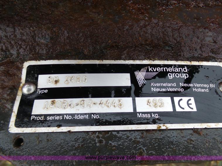 image for item K7630 2008 Vicon CM2400 disc mower