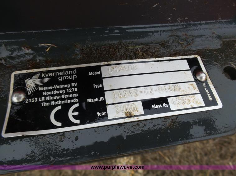 image for item K7632 2008 Vicon CM2400 disc mower