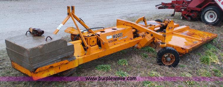 image for item K7650 Woods S106 ditch bank rotary mower