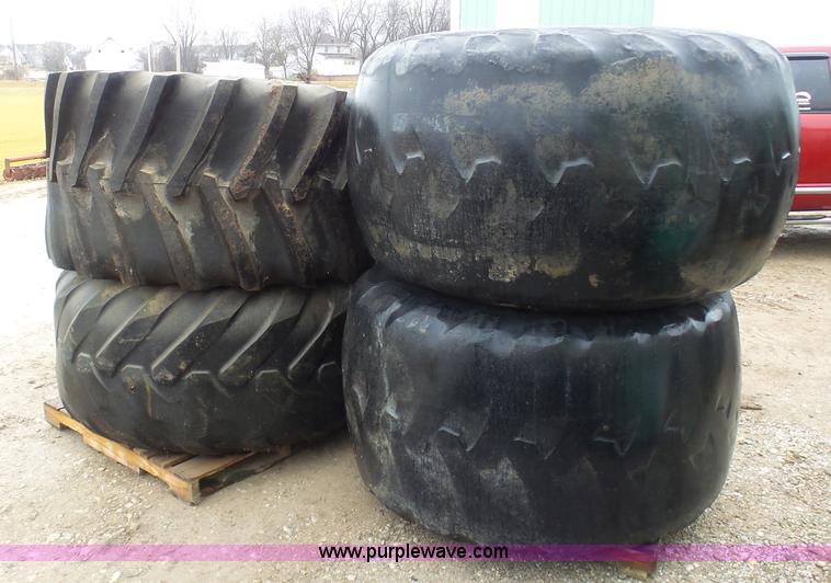 image for item K7660 (4) 67x34-25 flotation tires