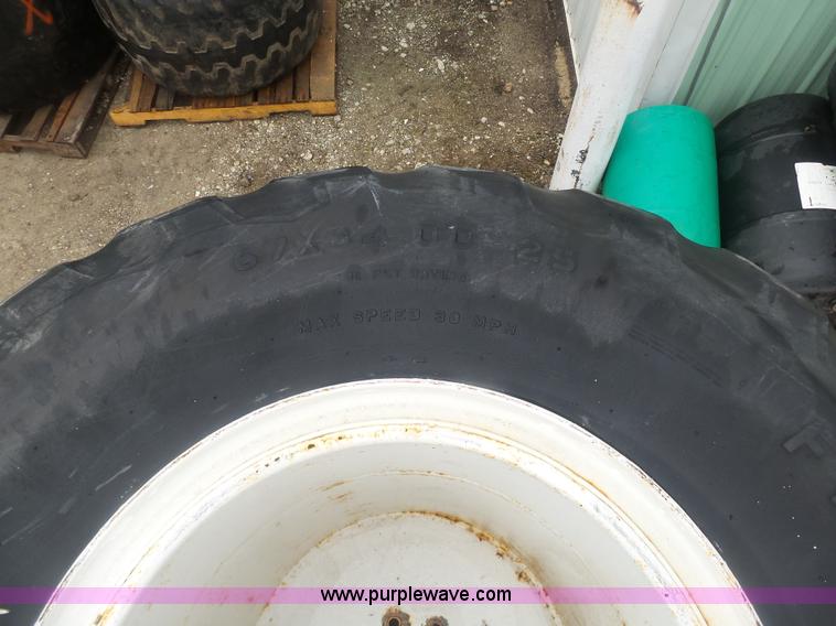 image for item K7660 (4) 67x34-25 flotation tires