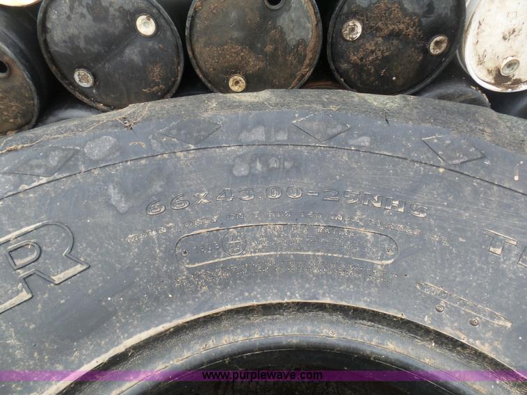 image for item K7661 (3) 66x43-25 flotation tires