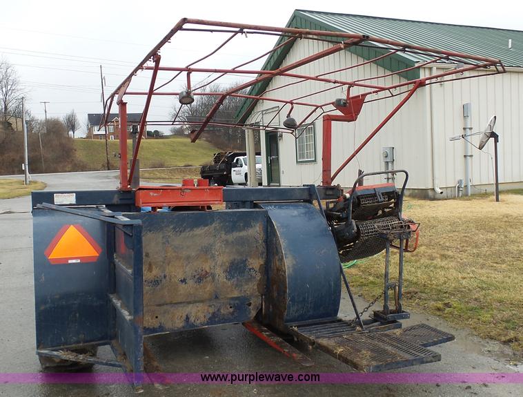 image for item K7664 Ford 3910 tractor with Brouwer sod harvester