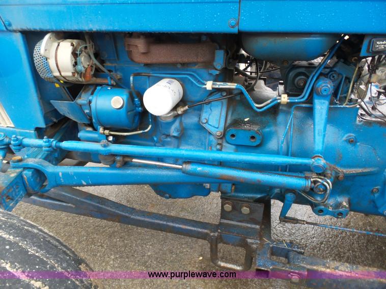 image for item K7664 Ford 3910 tractor with Brouwer sod harvester