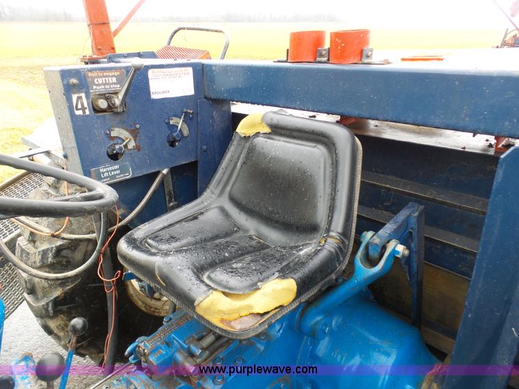 image for item K7664 Ford 3910 tractor with Brouwer sod harvester