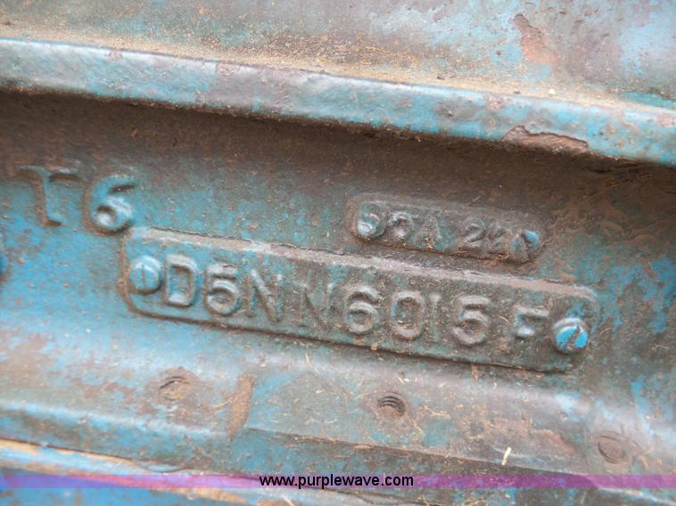 image for item K7664 Ford 3910 tractor with Brouwer sod harvester