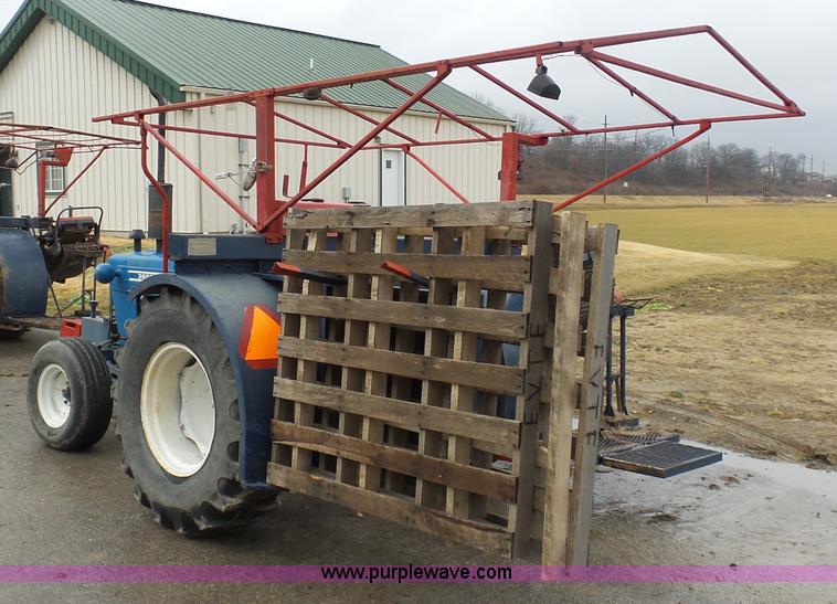 image for item K7665 Ford 3600 tractor with Brouwer sod harvester