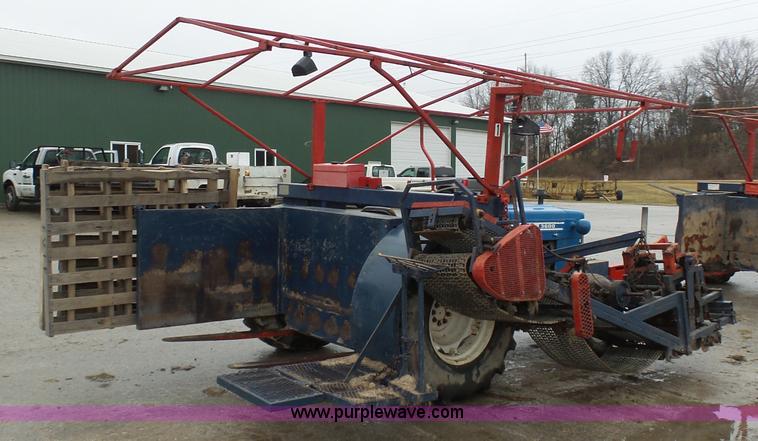 image for item K7665 Ford 3600 tractor with Brouwer sod harvester