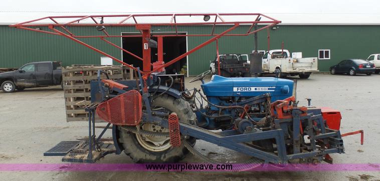 image for item K7665 Ford 3600 tractor with Brouwer sod harvester