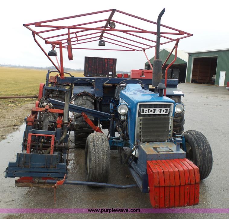 image for item K7665 Ford 3600 tractor with Brouwer sod harvester