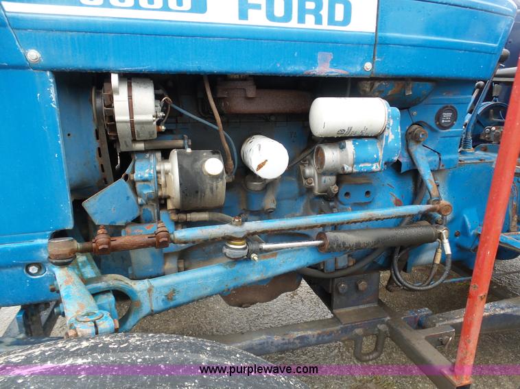 image for item K7665 Ford 3600 tractor with Brouwer sod harvester