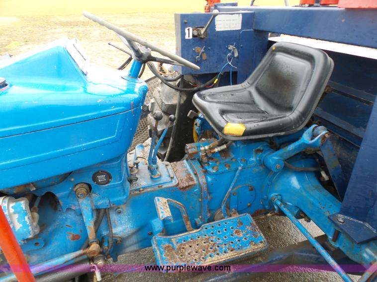 image for item K7665 Ford 3600 tractor with Brouwer sod harvester