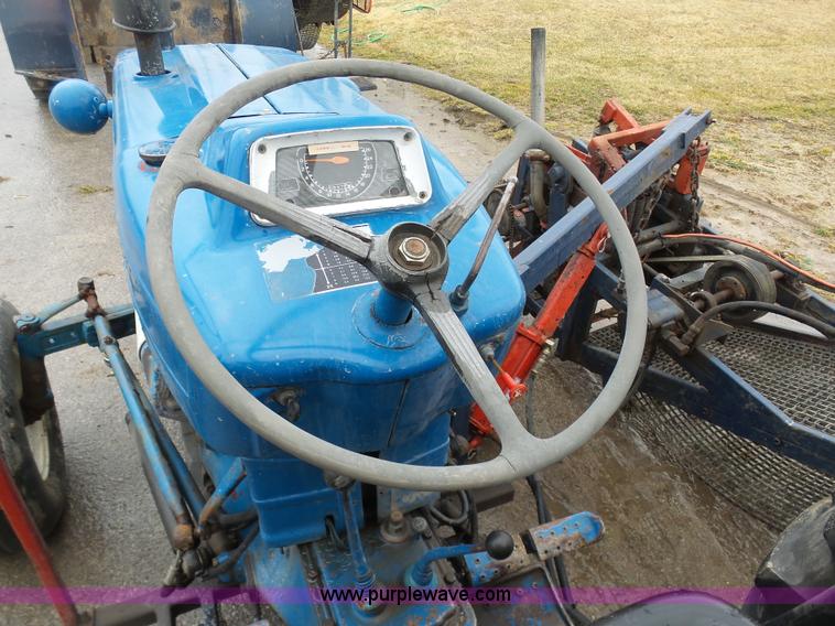 image for item K7665 Ford 3600 tractor with Brouwer sod harvester