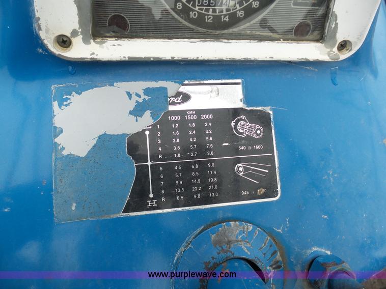 image for item K7665 Ford 3600 tractor with Brouwer sod harvester