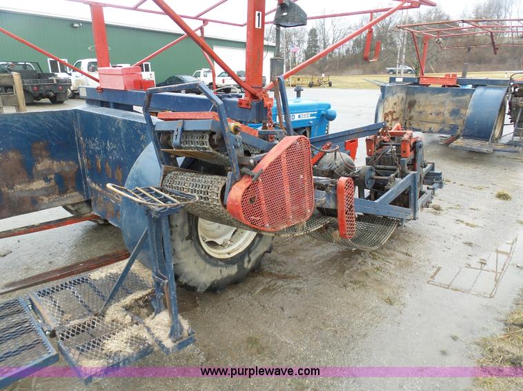 image for item K7665 Ford 3600 tractor with Brouwer sod harvester