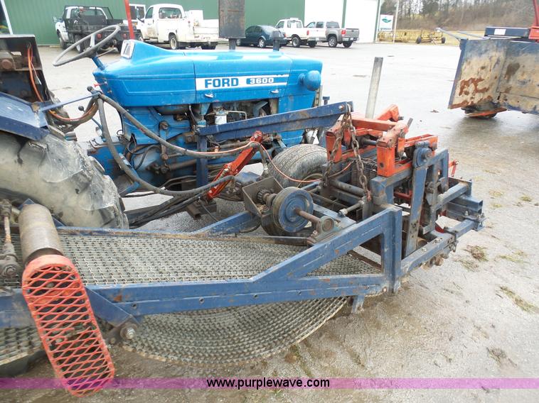 image for item K7665 Ford 3600 tractor with Brouwer sod harvester
