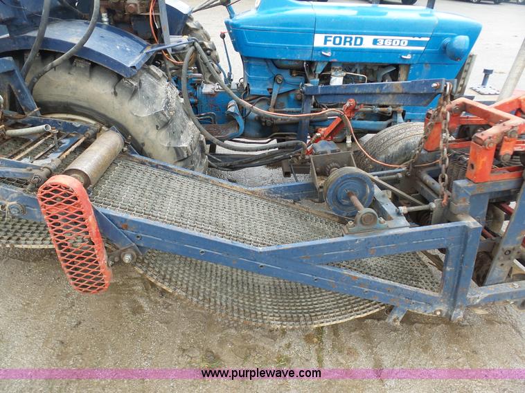 image for item K7665 Ford 3600 tractor with Brouwer sod harvester