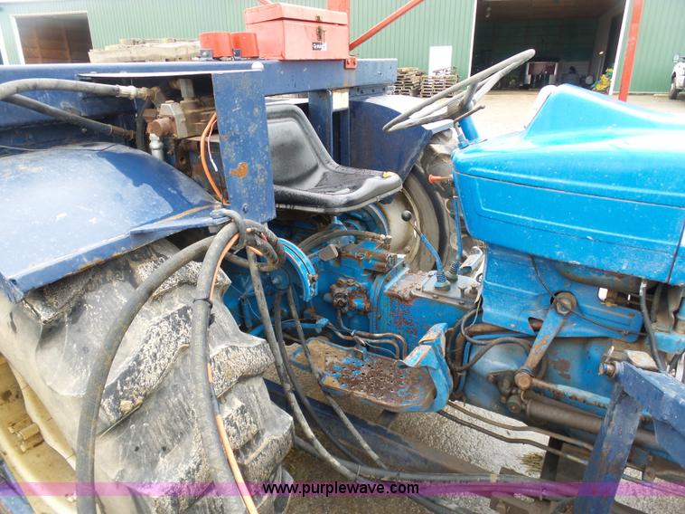 image for item K7665 Ford 3600 tractor with Brouwer sod harvester