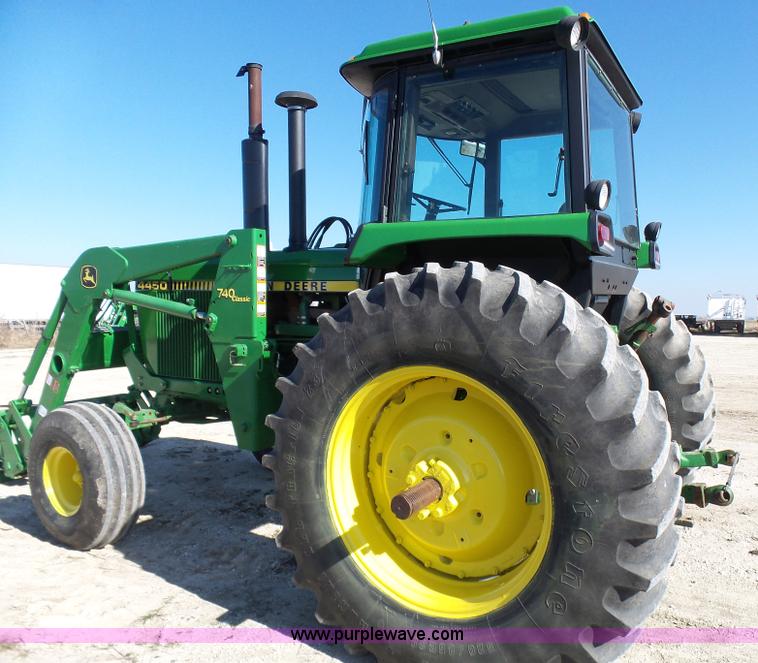 image for item L1512 1988 John Deere 4450 tractor
