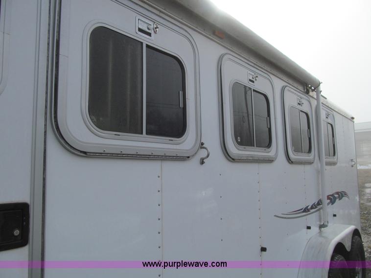 image for item L5526 1999 Sooner livestock trailer